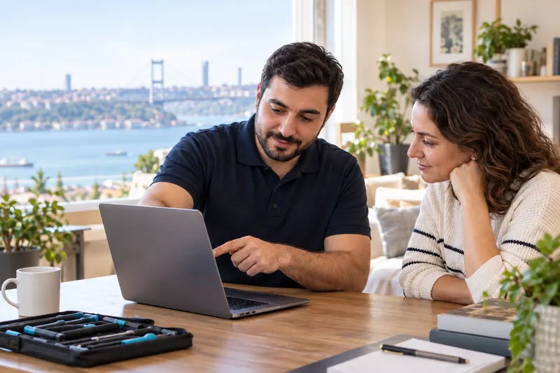 Huawei laptop yerinde bakım ve tamir servisi Üsküdar teknisyeni